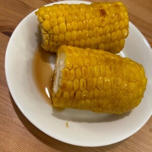 フライパンで簡単♫屋台の焼きとうもろこし